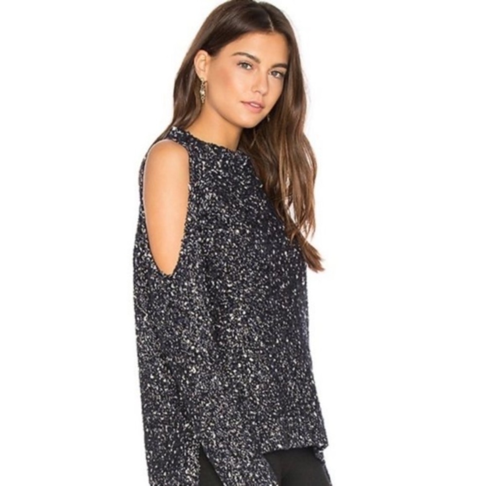 βοΈ Rebecca Taylor cold shoulder sweater